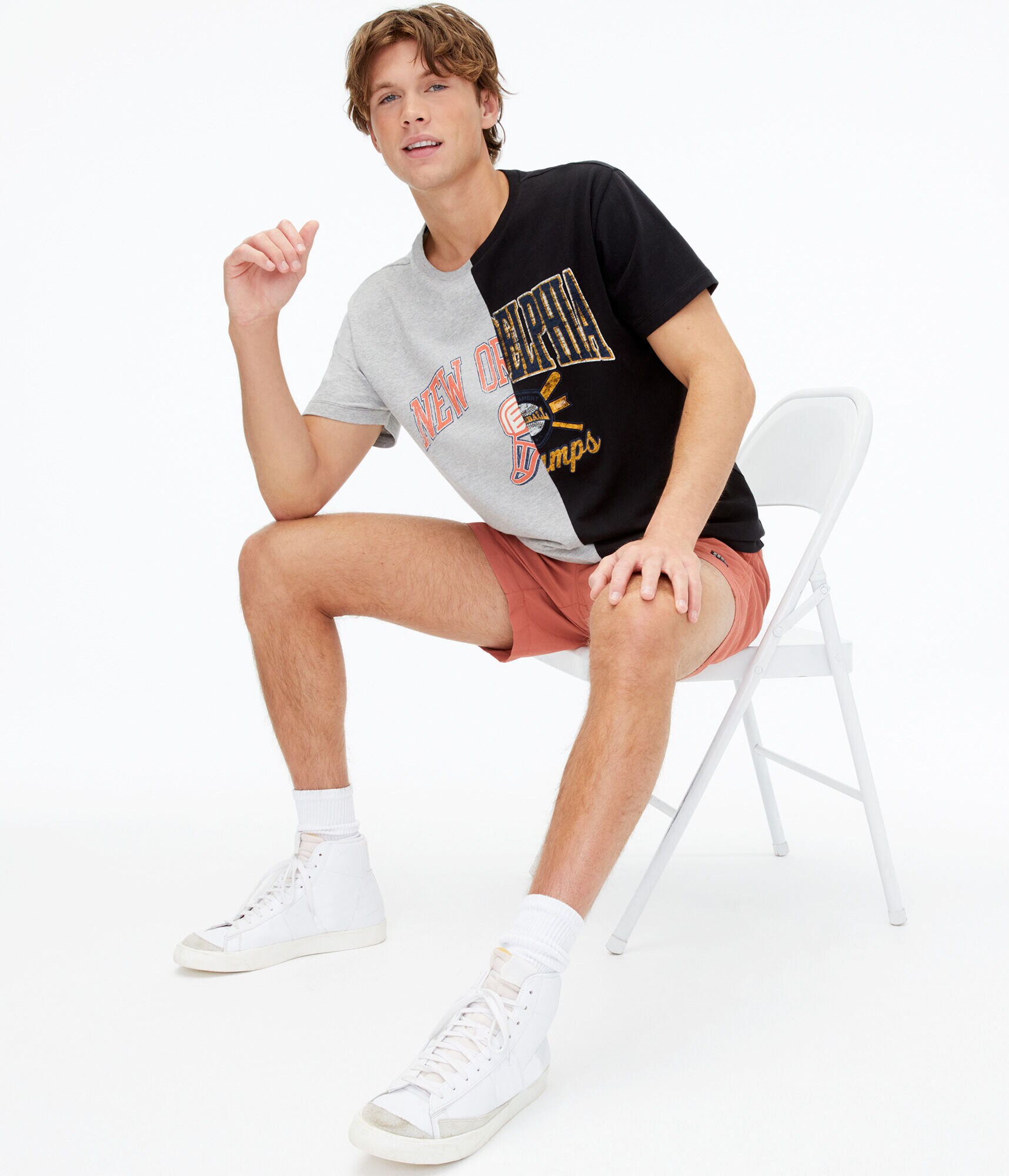 New Orleans Philadelphia Split Graphic Tee