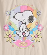 Retro Snoopy Oversized Graphic Tee