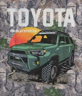 Toyota 4Runner Forest Camo Relaxed Graphic Tee