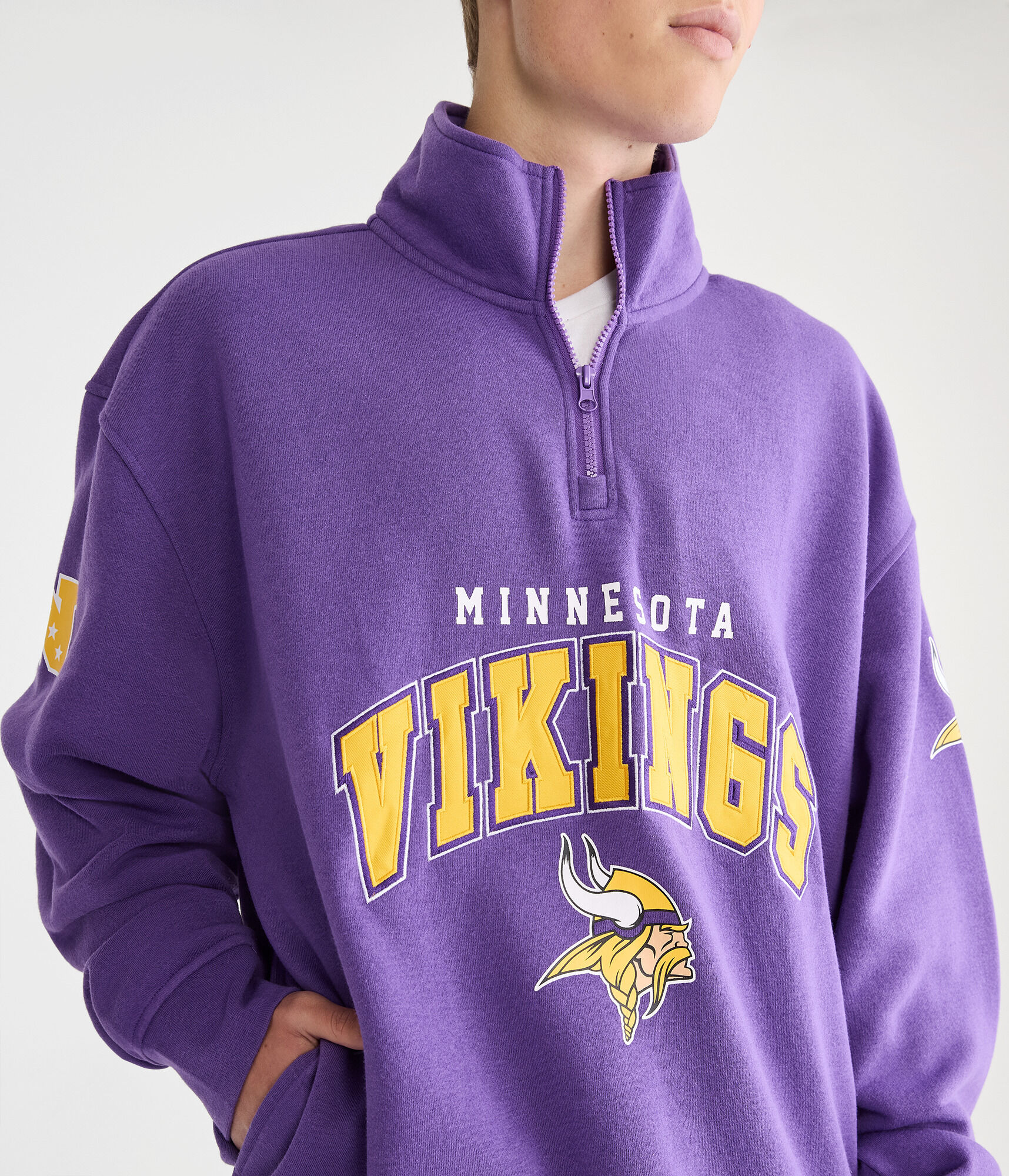 Minnesota Vikings Quarter-Zip Sweatshirt