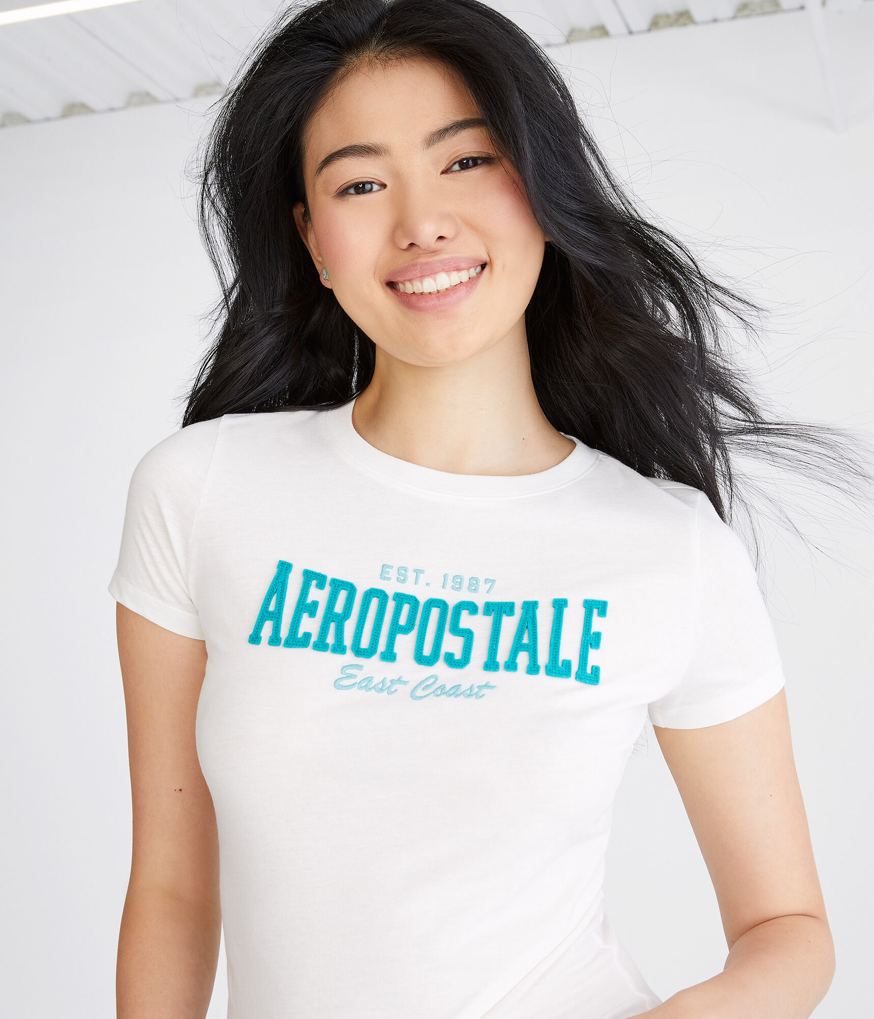 Aero East Coast Appliqu&eacute; Graphic Tee