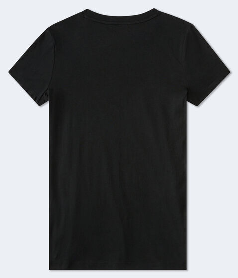 Aeropostale Butterfly Foil Graphic Tee