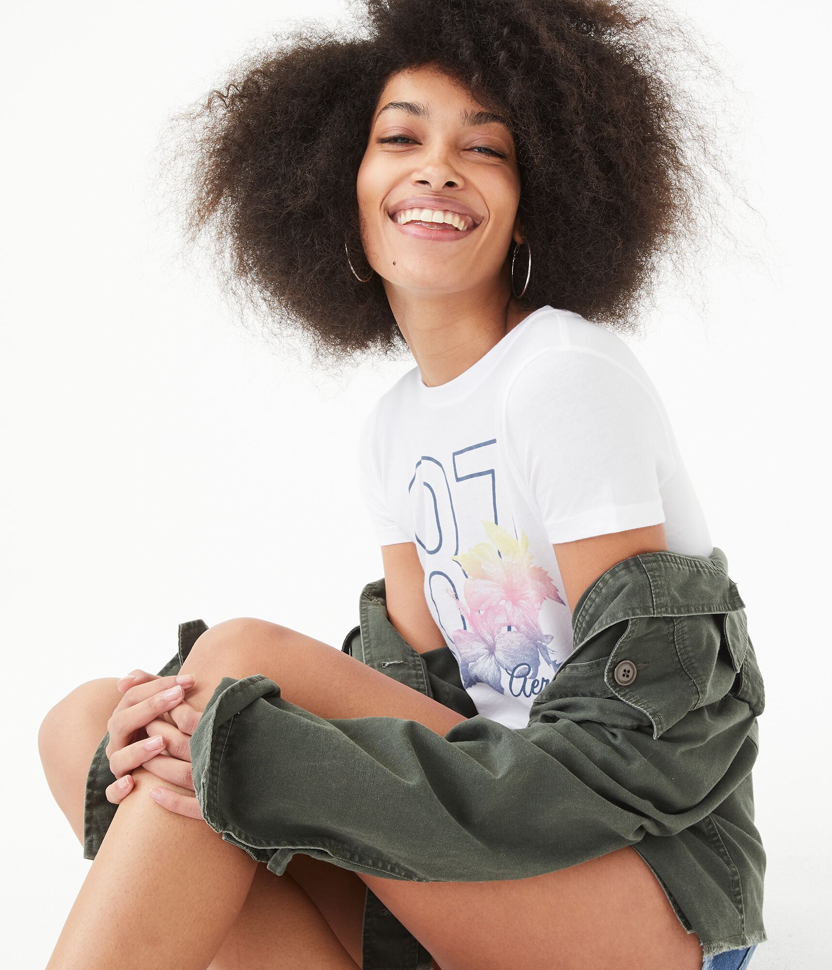 Hibiscus 87 Aero Graphic Tee