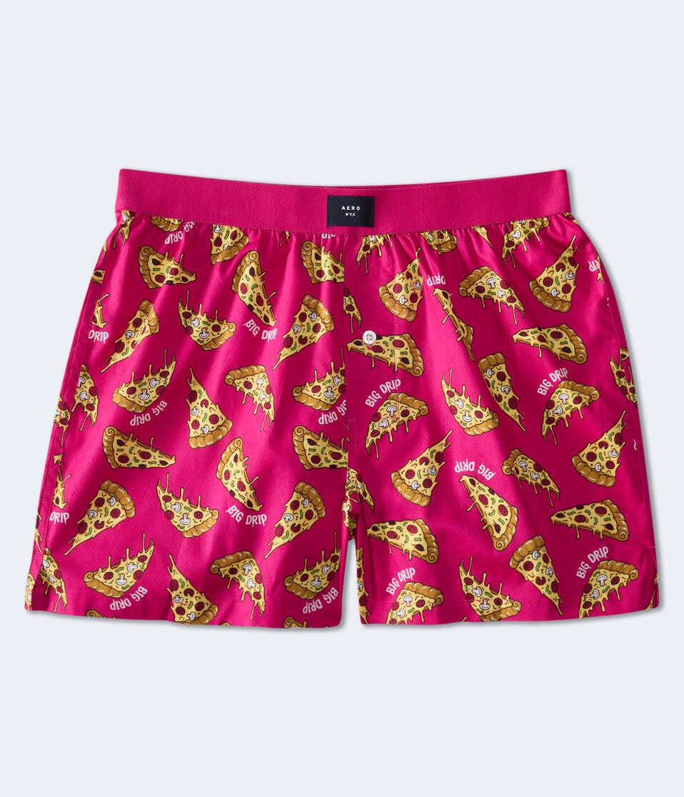 Big Drip Pizza Woven Boxers