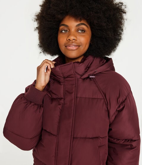 Oversized Quilted Hooded Puffer Jacket Oversized Quilted Hooded Puffer Jacket