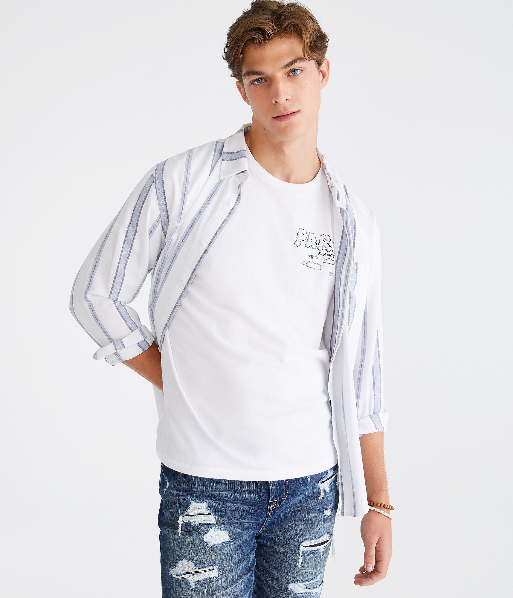 Paris Cloud Graphic Tee