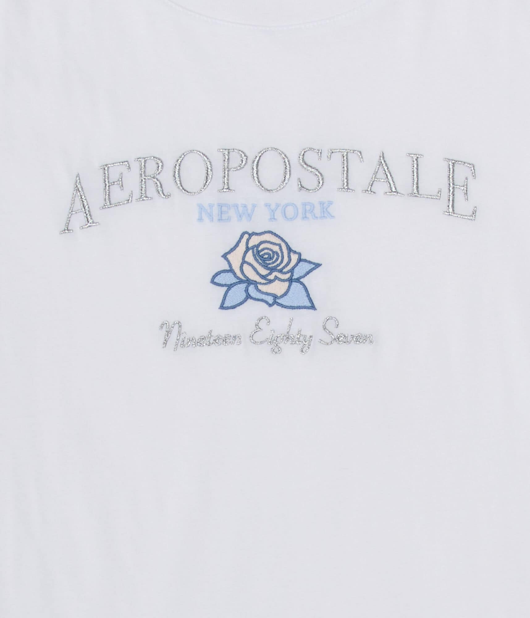 Aeropostale New York Flower Graphic Tee