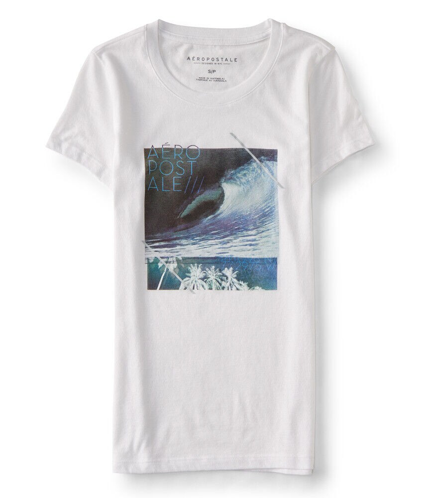 Aeropostale Wave Scene Graphic Tee