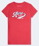 Aero Script Appliqué Graphic Tee
