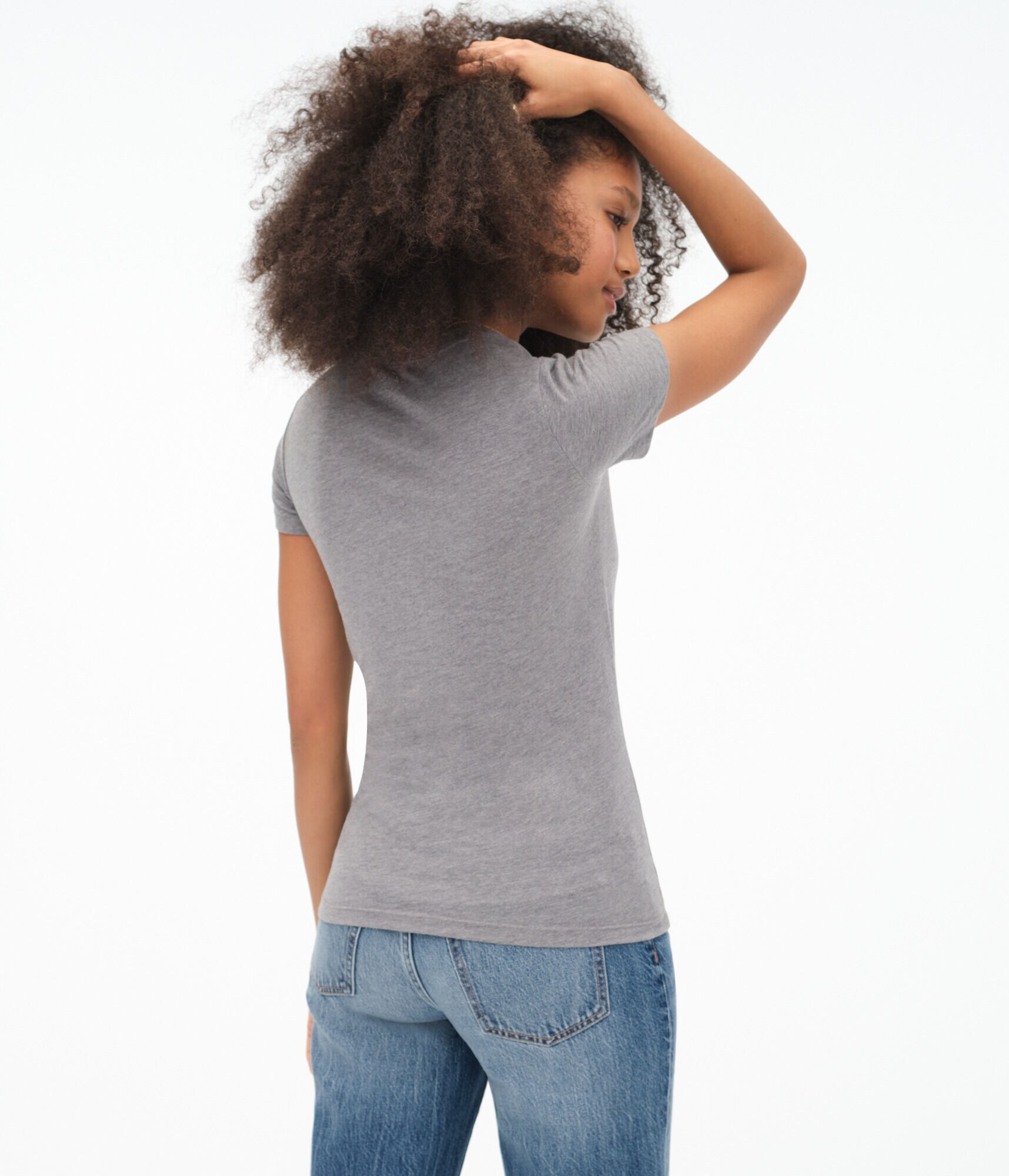 Butterfly Rose Sun Flocked Graphic Tee