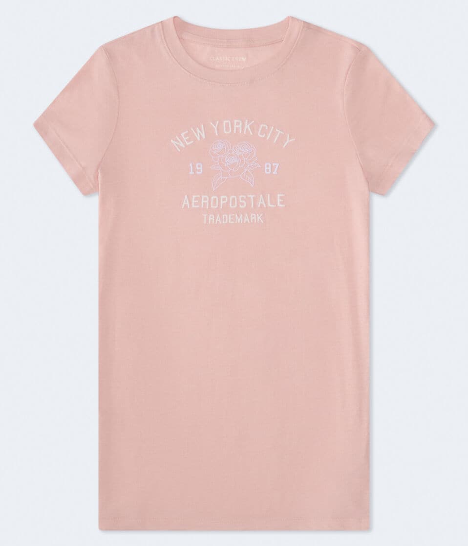 Aeropostale Roses Arch Graphic Tee
