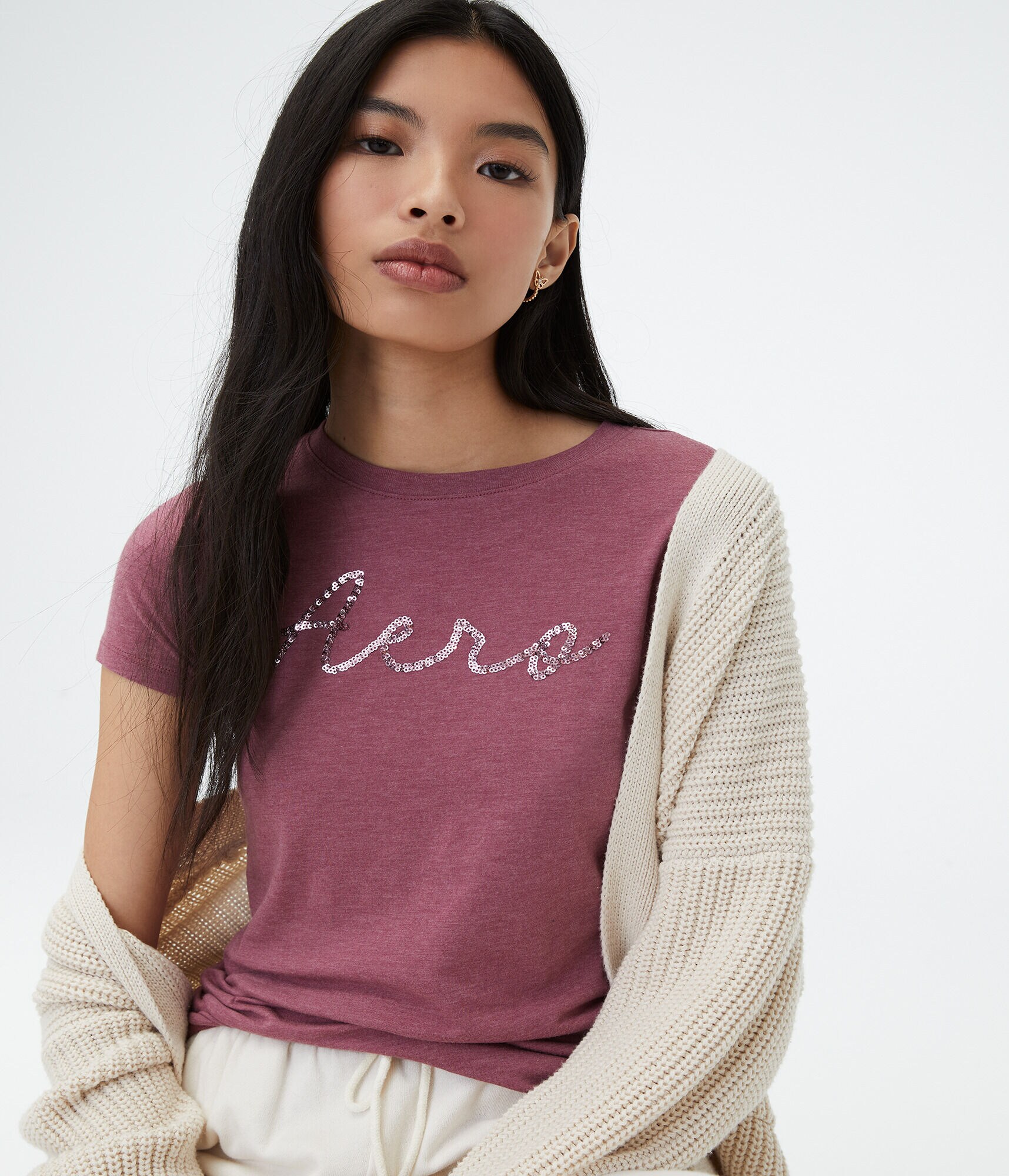 Sequin Aero Graphic Tee