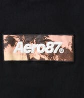 Aero87 Palm Tree Box Logo Graphic Tee