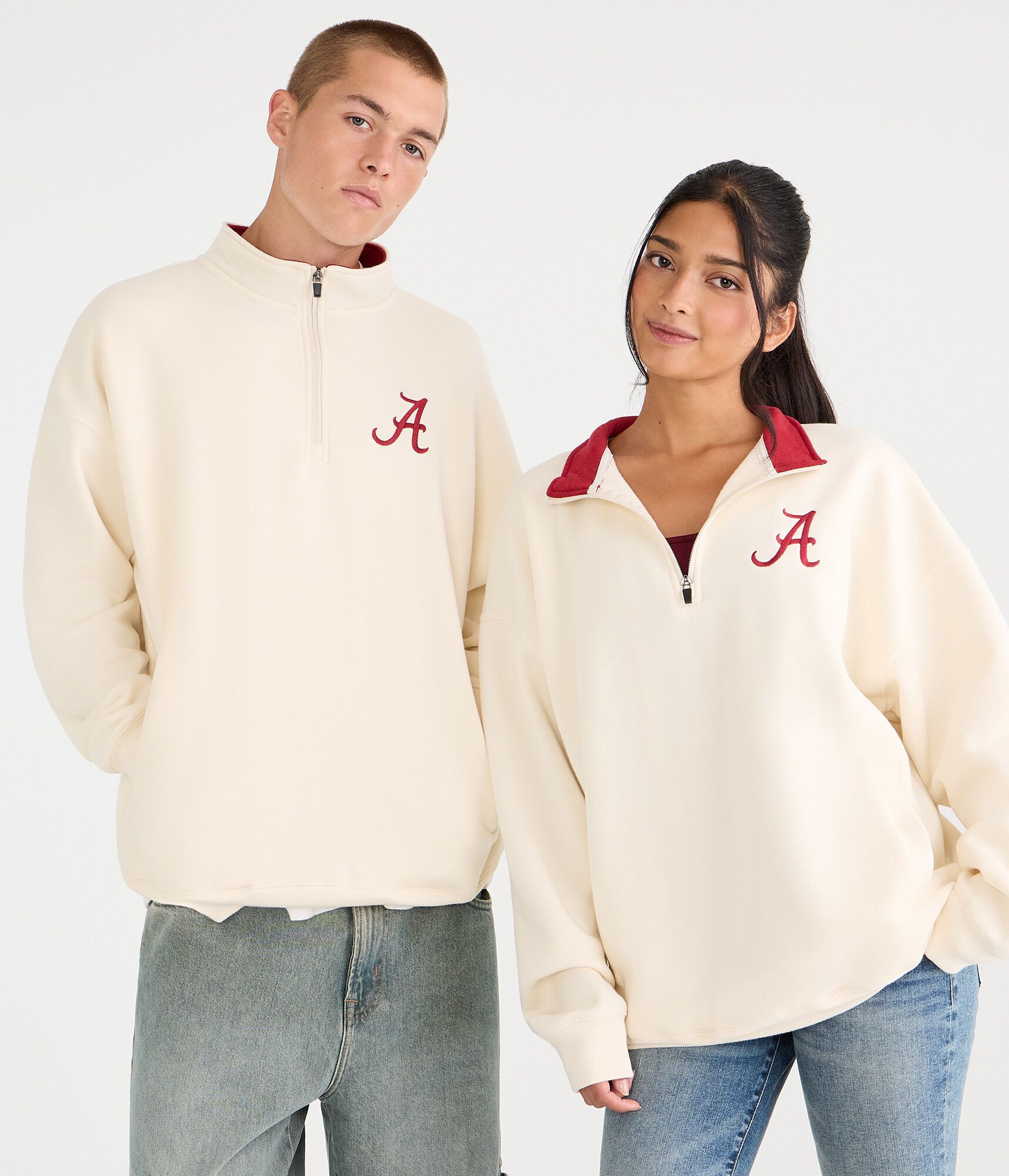 Alabama Crimson Tide Quarter-Zip Sweatshirt