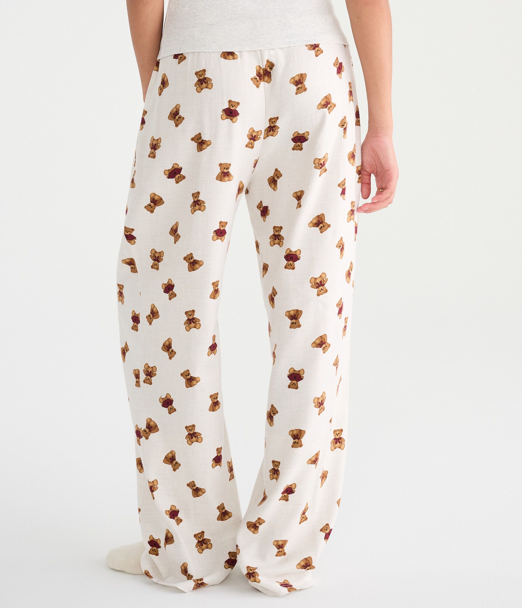 Teddy Bear Flannel Sleep Pants
