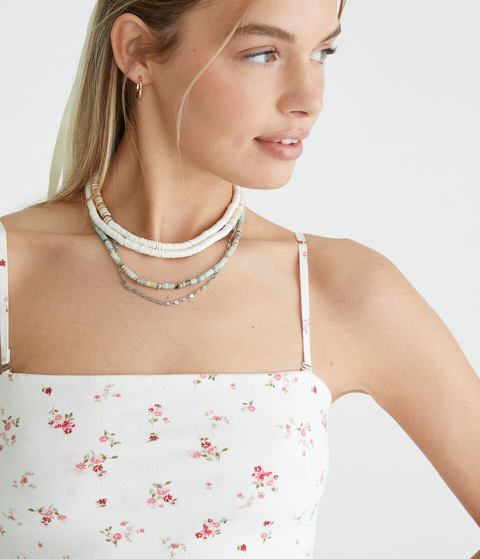 Floral Strapless Tiered Fit & Flare Dress