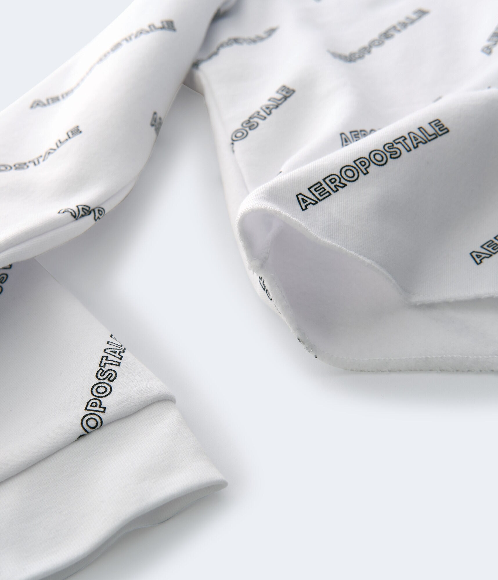 Repeating Aero Logo Pullover Hoodie