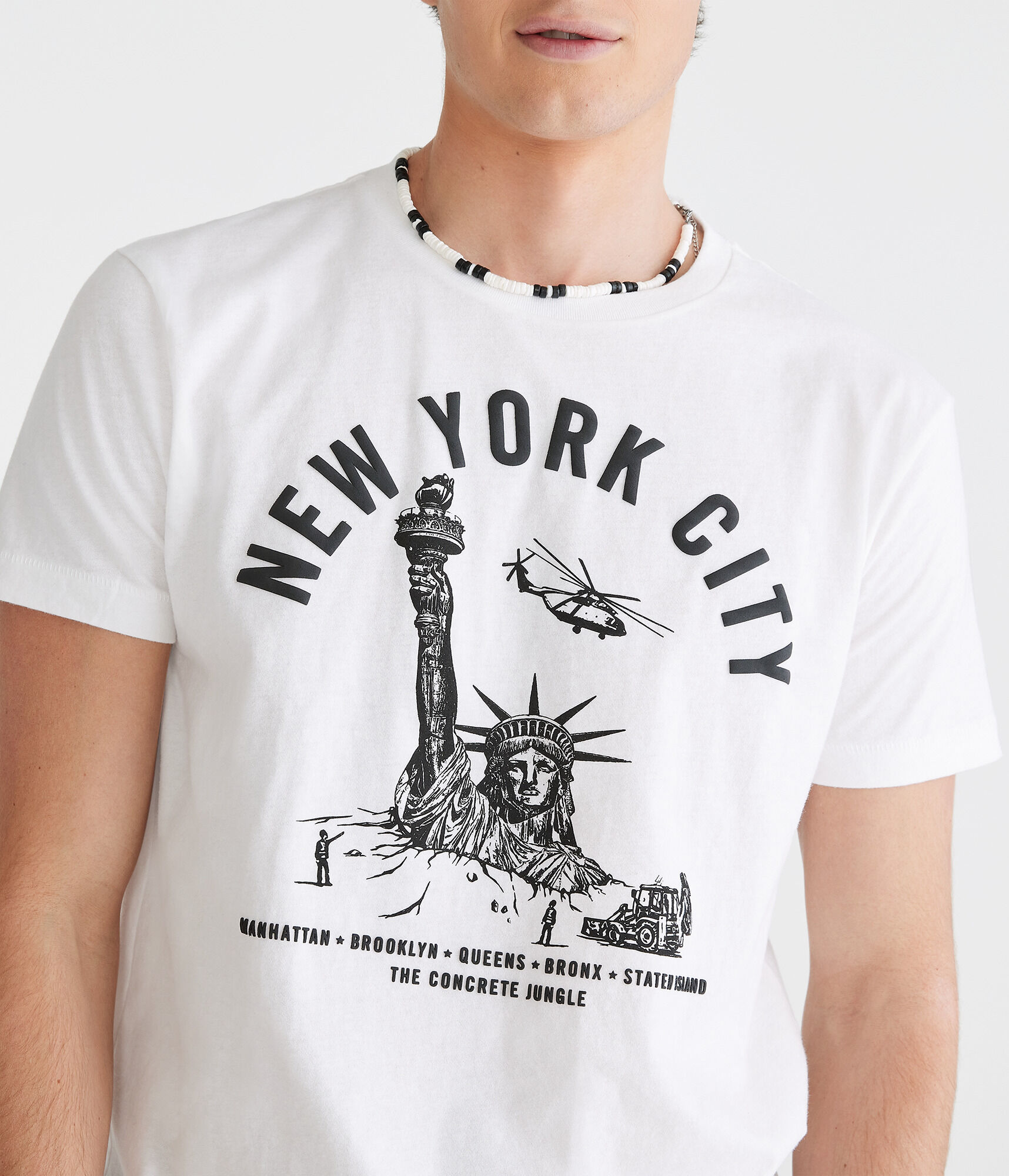 New York City Statue Of Liberty Graphic Tee