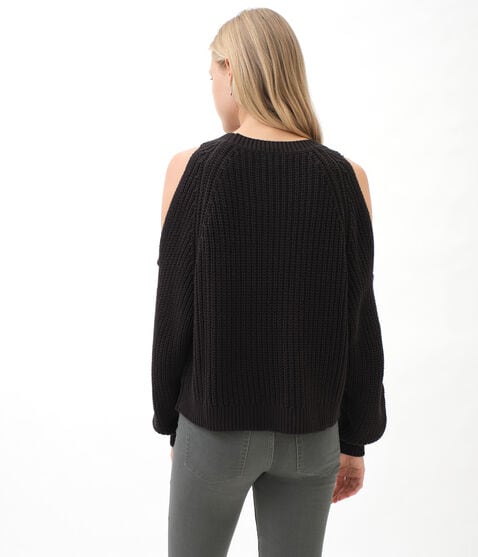 Open Sleeve Cold-Shoulder Sweater*** Open Sleeve Cold-Shoulder Sweater***