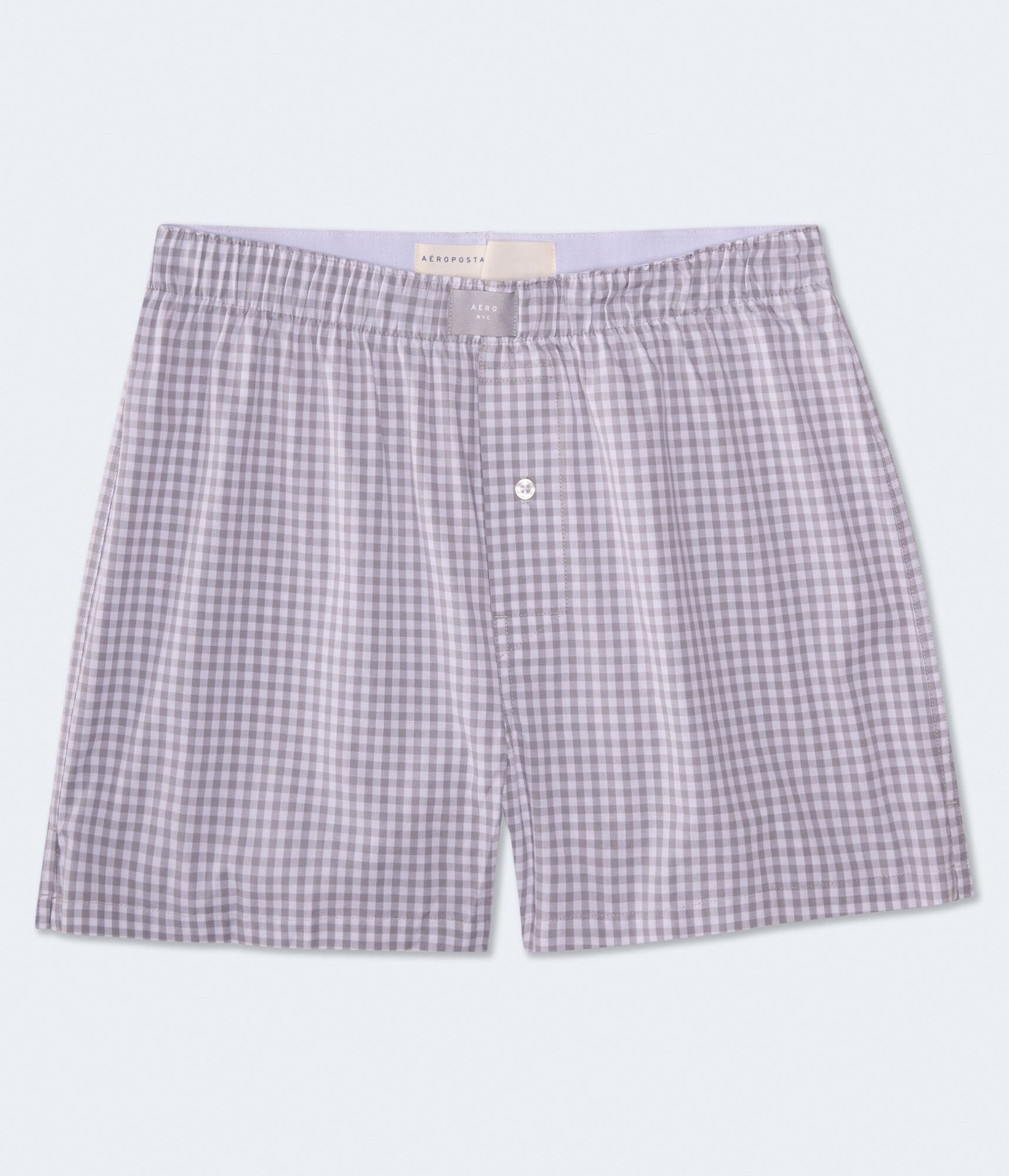 Gingham 4" Woven Boxers