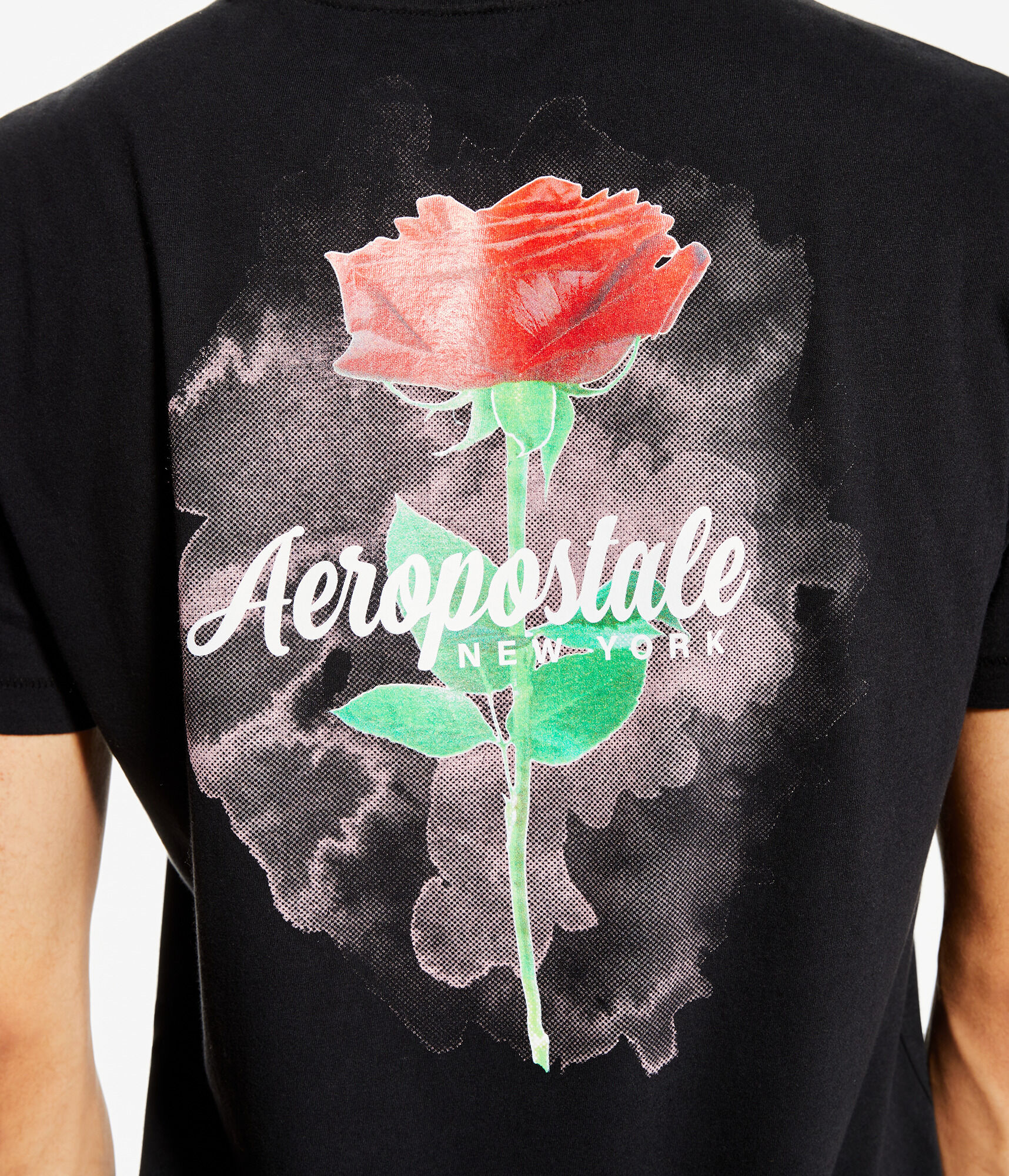 Aeropostale Rose Graphic Tee