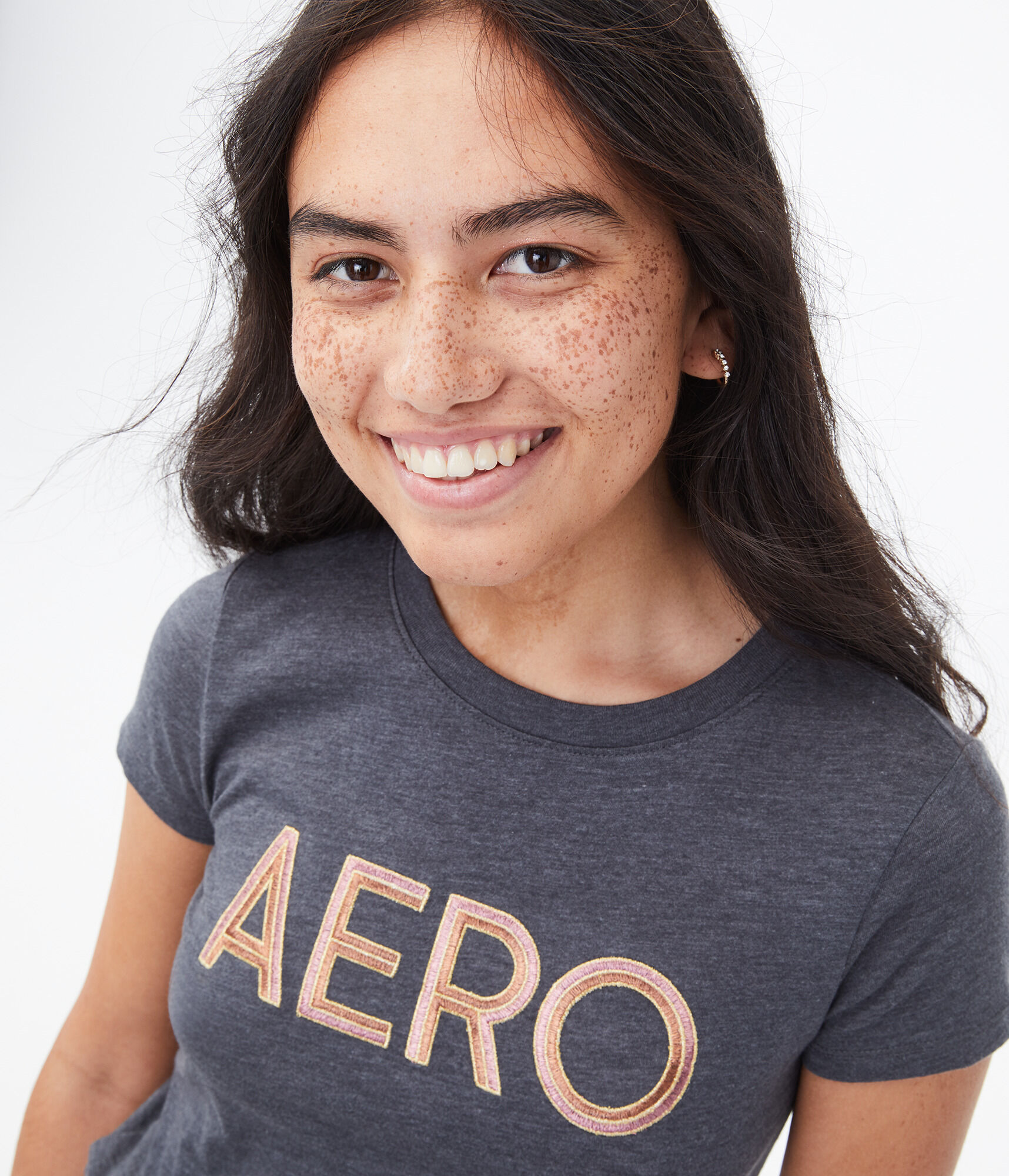 Embroidered Aero Logo Graphic Tee