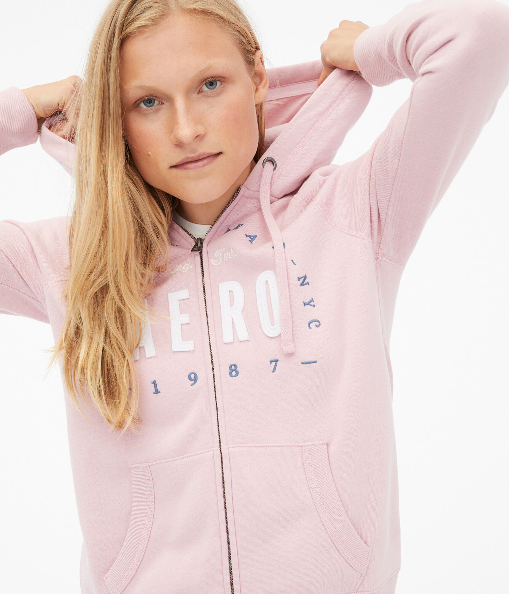 Aero Original Brand Full-Zip Hoodie
