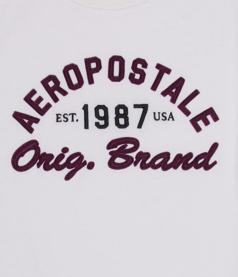 Aeropostale 1987 Appliqué Graphic Tee Aeropostale 1987 Appliqué Graphic Tee