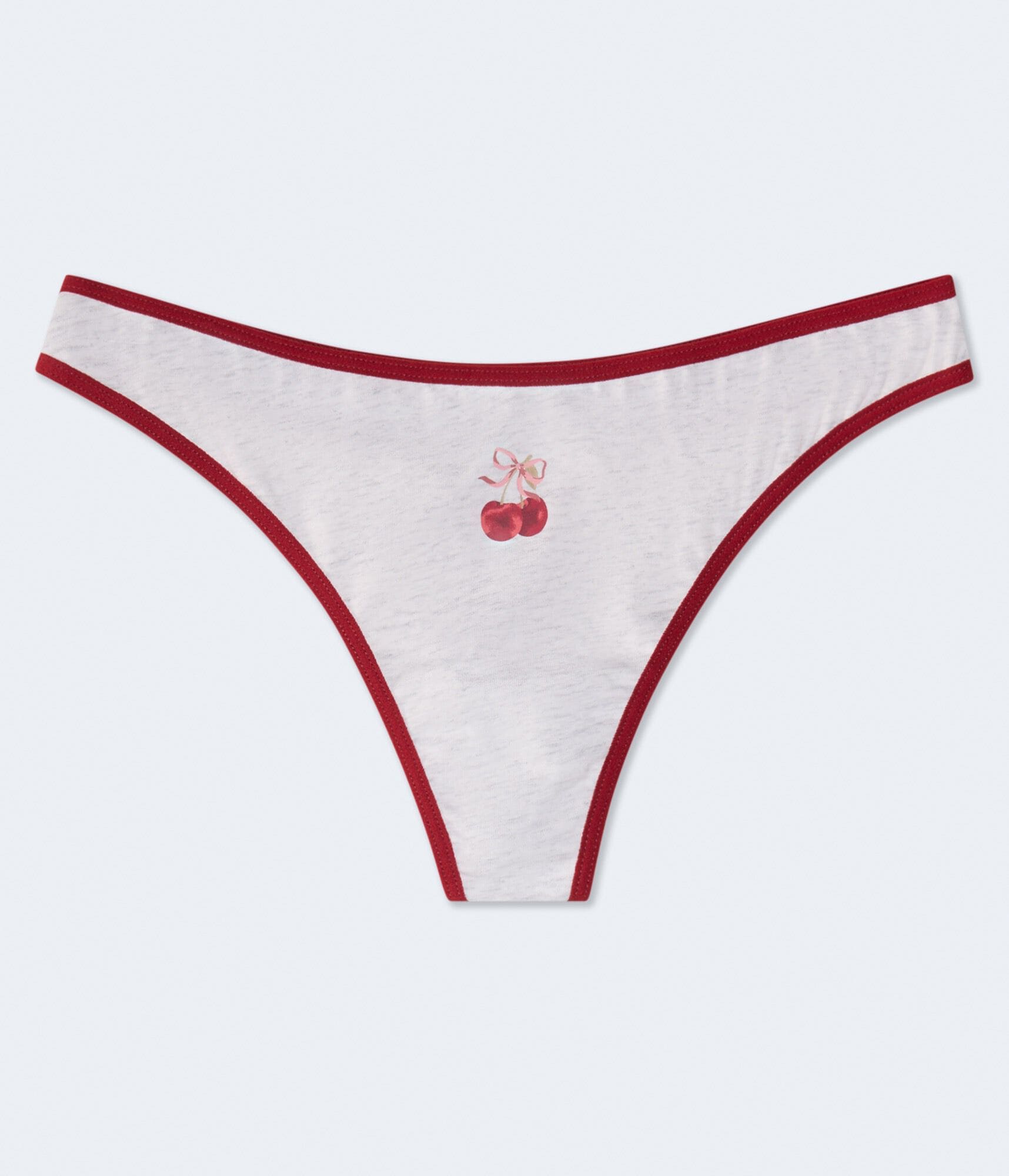 Cherry Low-Rise Thong