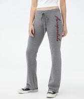 Aeropostale Script Logo Fit & Flare Sweatpants