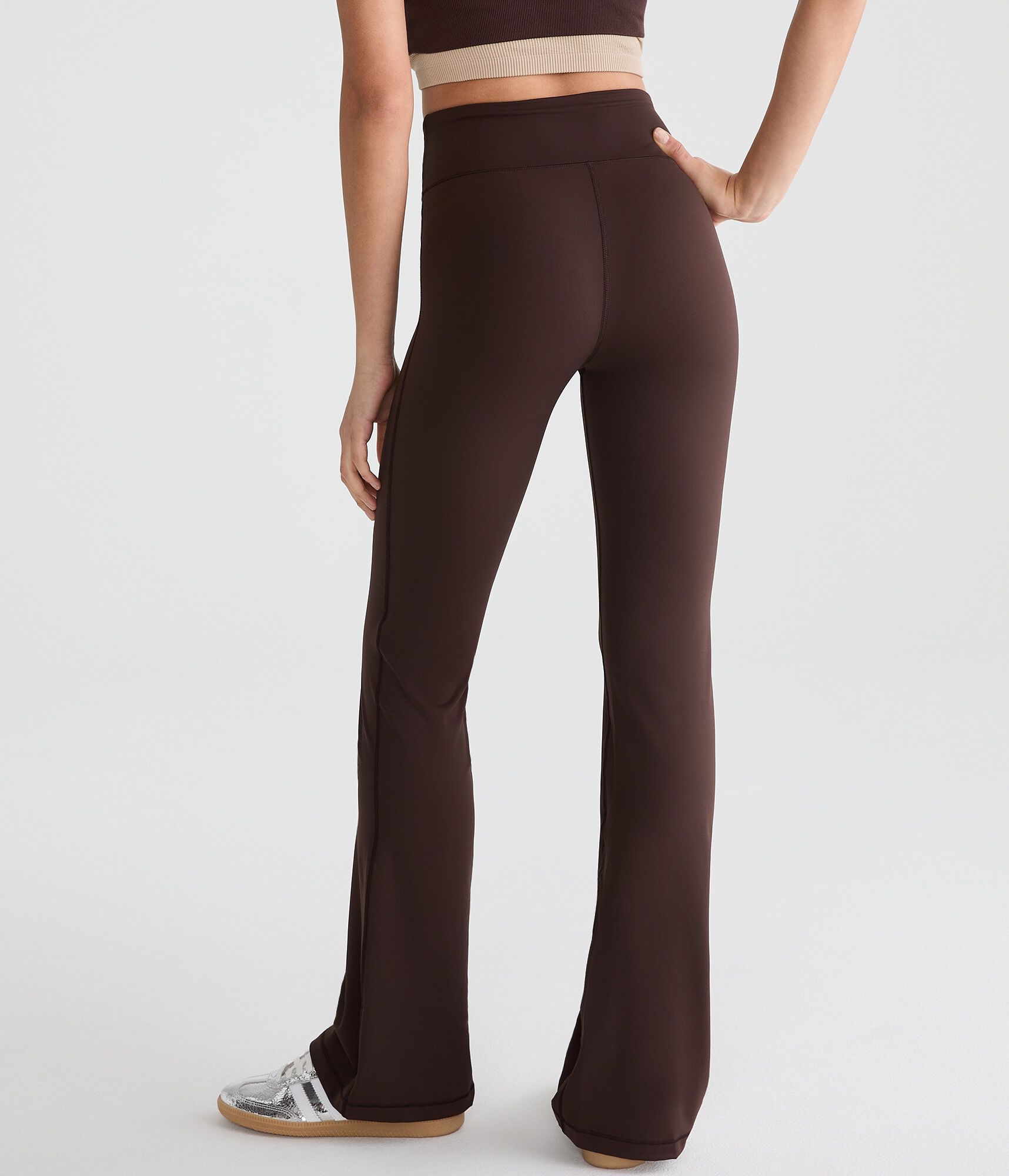 Buttery Soft High-Rise Cinch Flare Leggings