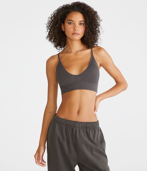 Wear 2 Ways Seamless Ribbed Bralette Wear 2 Ways Seamless Ribbed Bralette