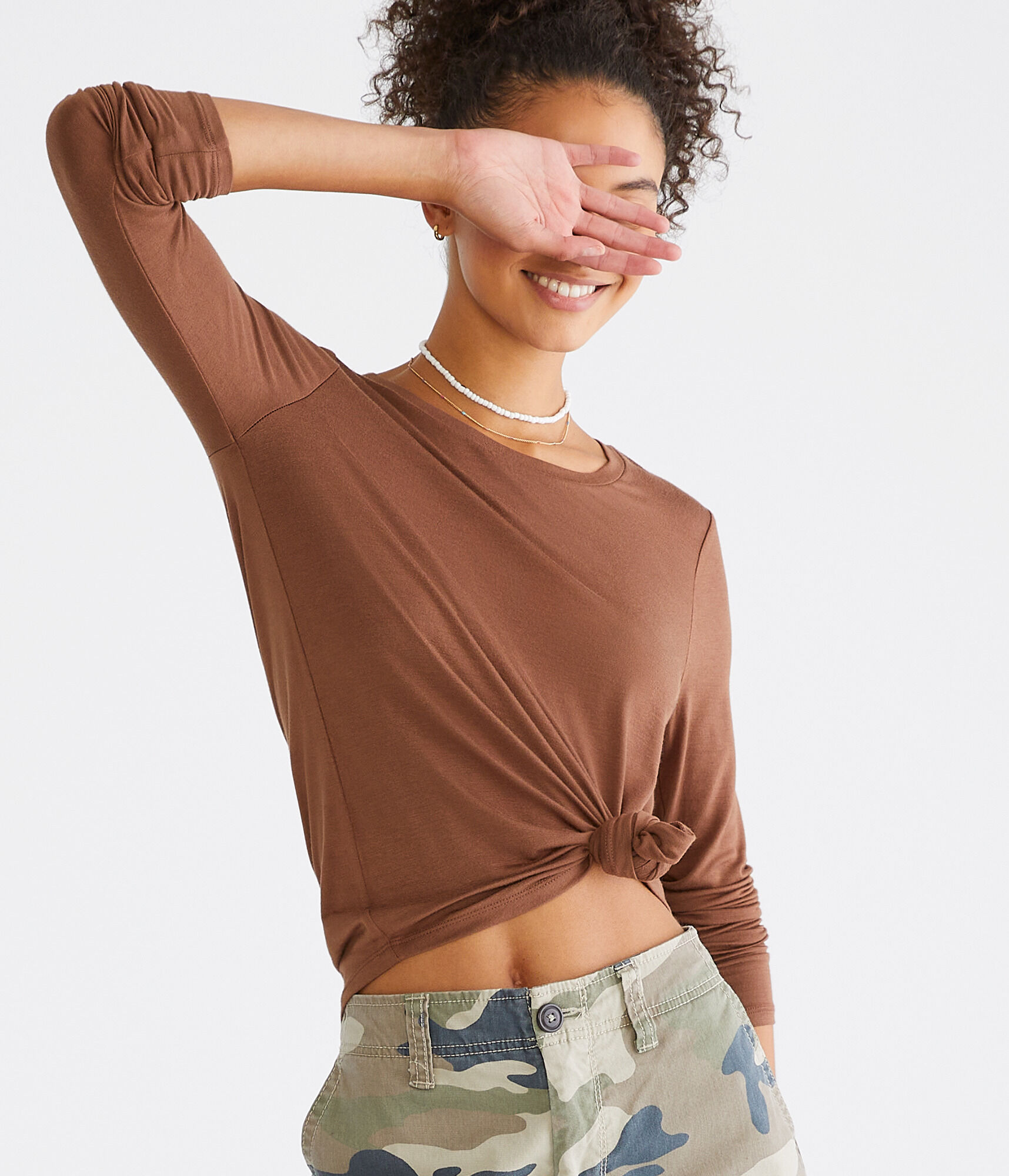 Long Sleeve Seriously Soft Crew Tee