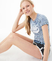 Aero Floral Space-Dye Graphic Tee