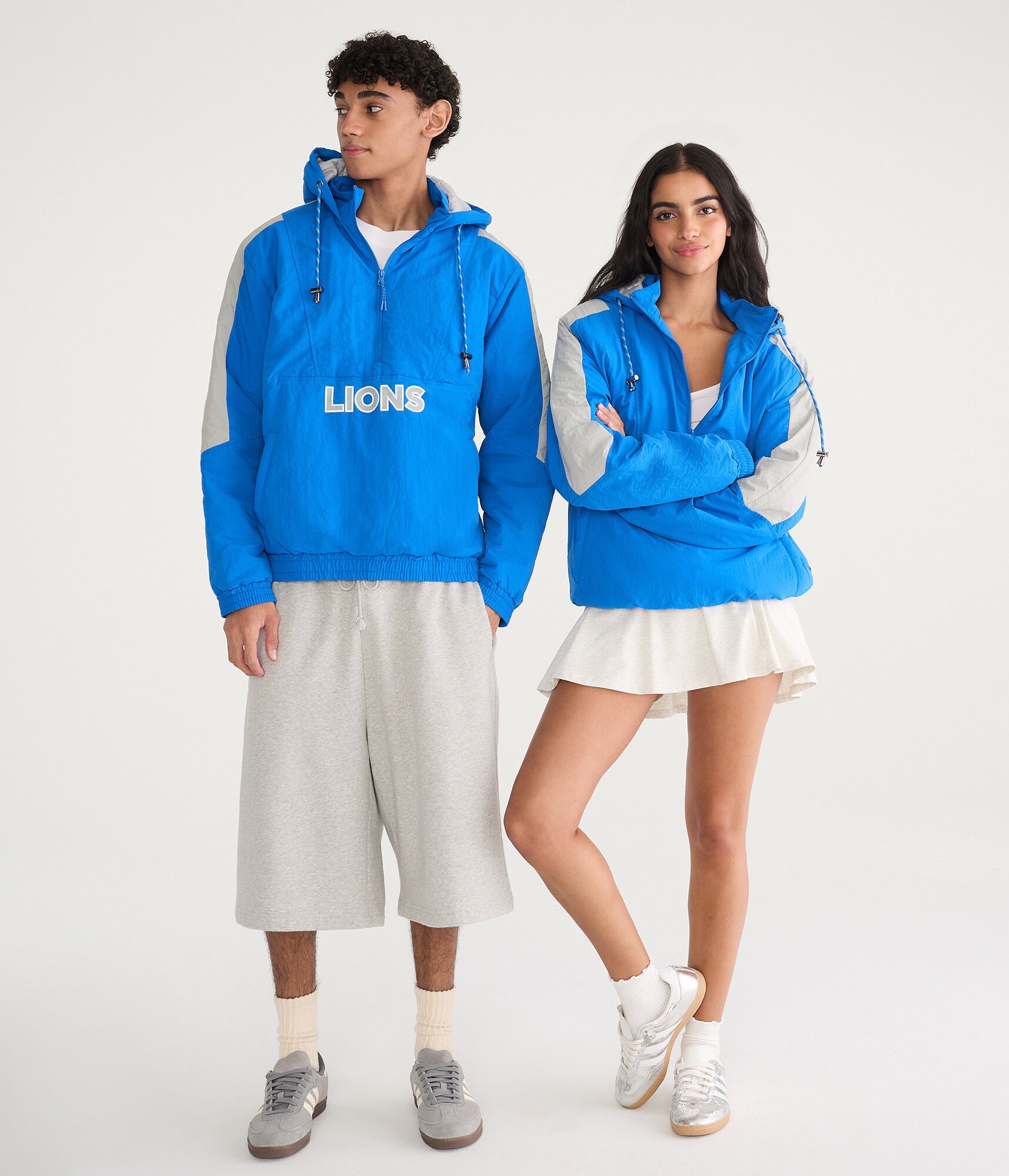 Detroit Lions Hooded Sideline Jacket
