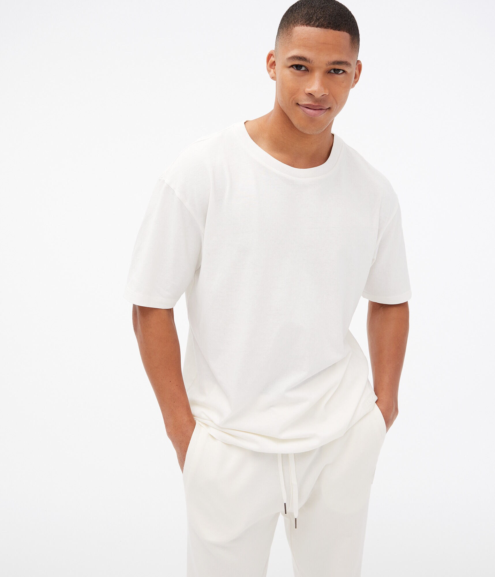 Aero Logo Washed Relaxed Crew Tee