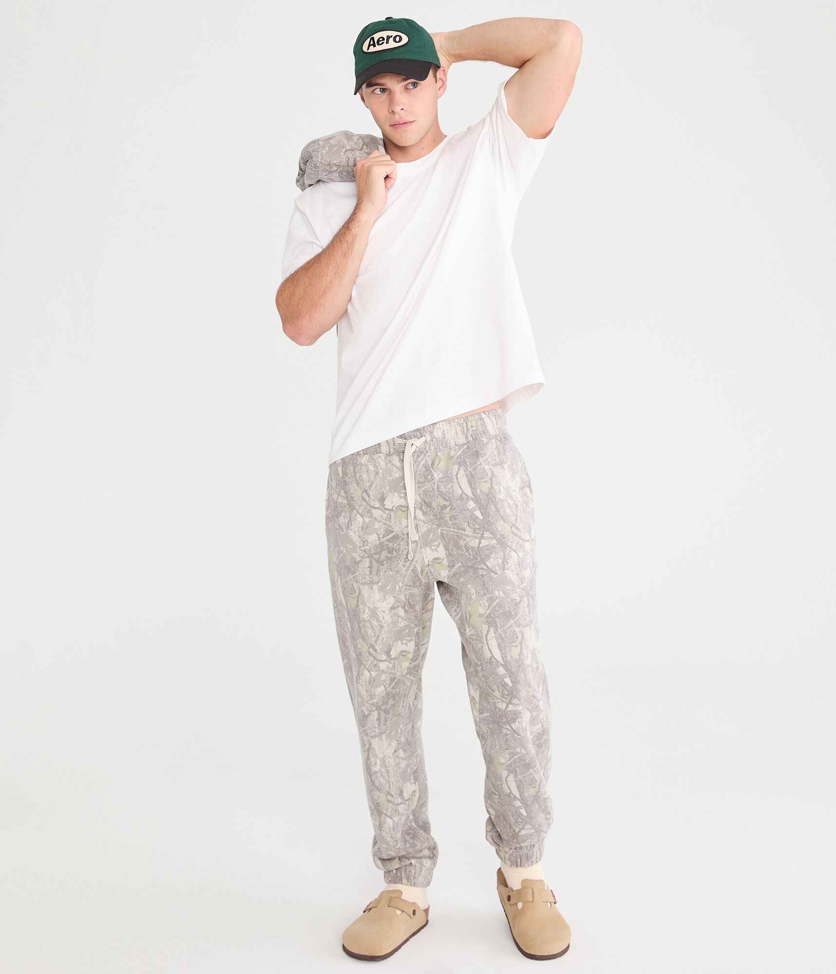 Cloud Soft Forest Camo Jogger Sweatpants