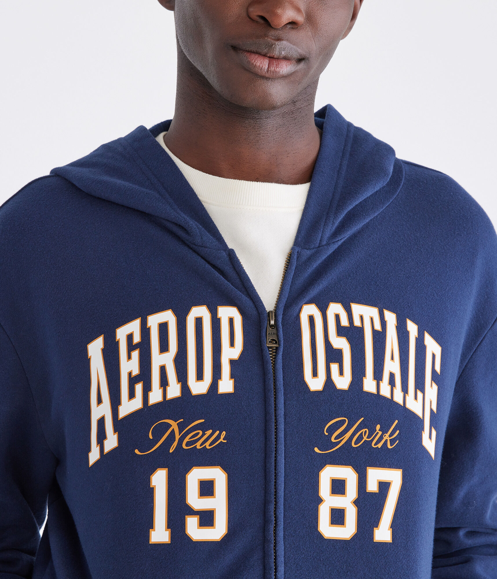 Aeropostale 1987 Full-Zip Hoodie