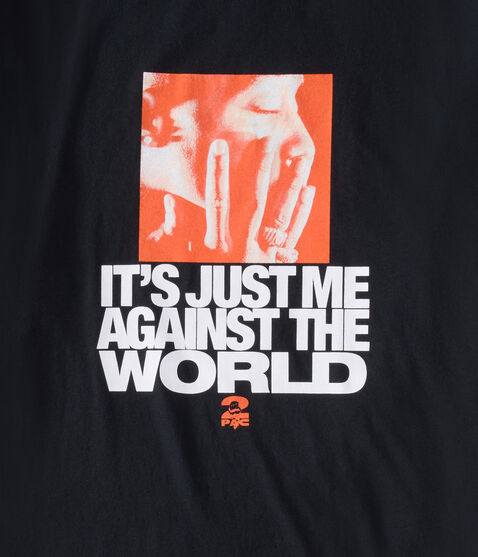 Tupac Me Against The World Relaxed Graphic Tee Tupac Me Against The World Relaxed Graphic Tee