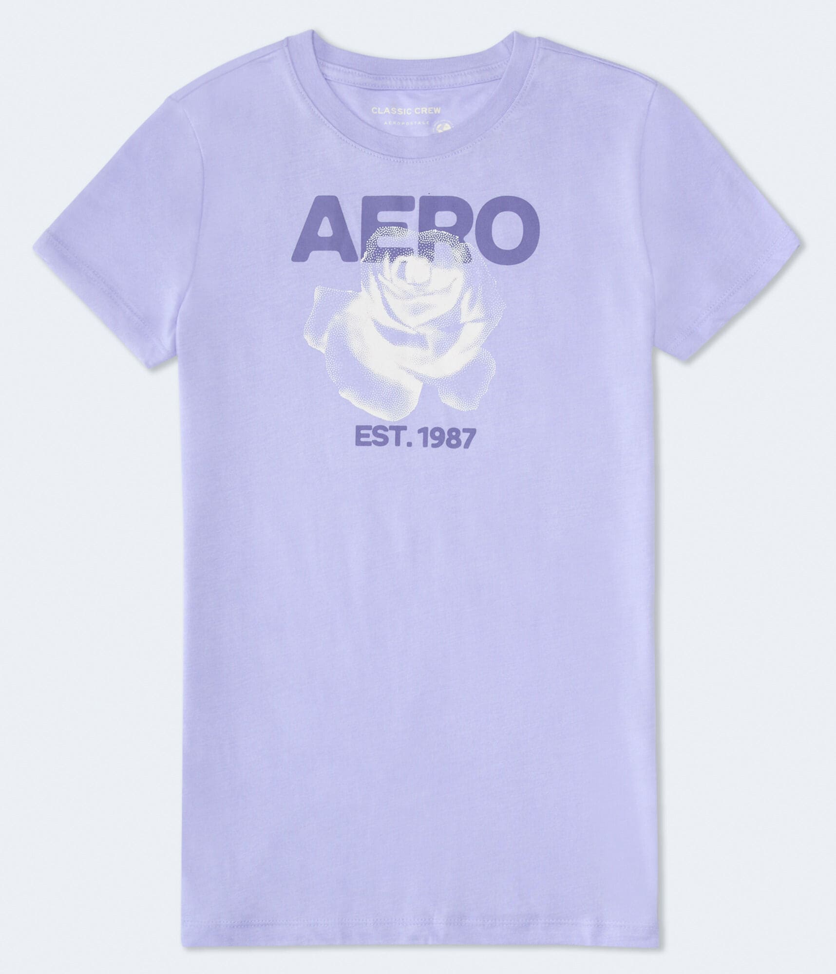 Aero Dotted Rose Graphic Tee