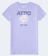 Aero Dotted Rose Graphic Tee