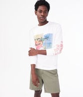 Long Sleeve Tropical Fever Graphic Tee