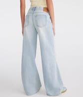 Super Low-Rise Ultra Wide Leg Jean