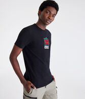 Aero Rose Box Logo Graphic Tee