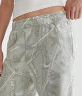 Cloud Soft Forest Camo Mid-Rise Wide Leg Sweatpants