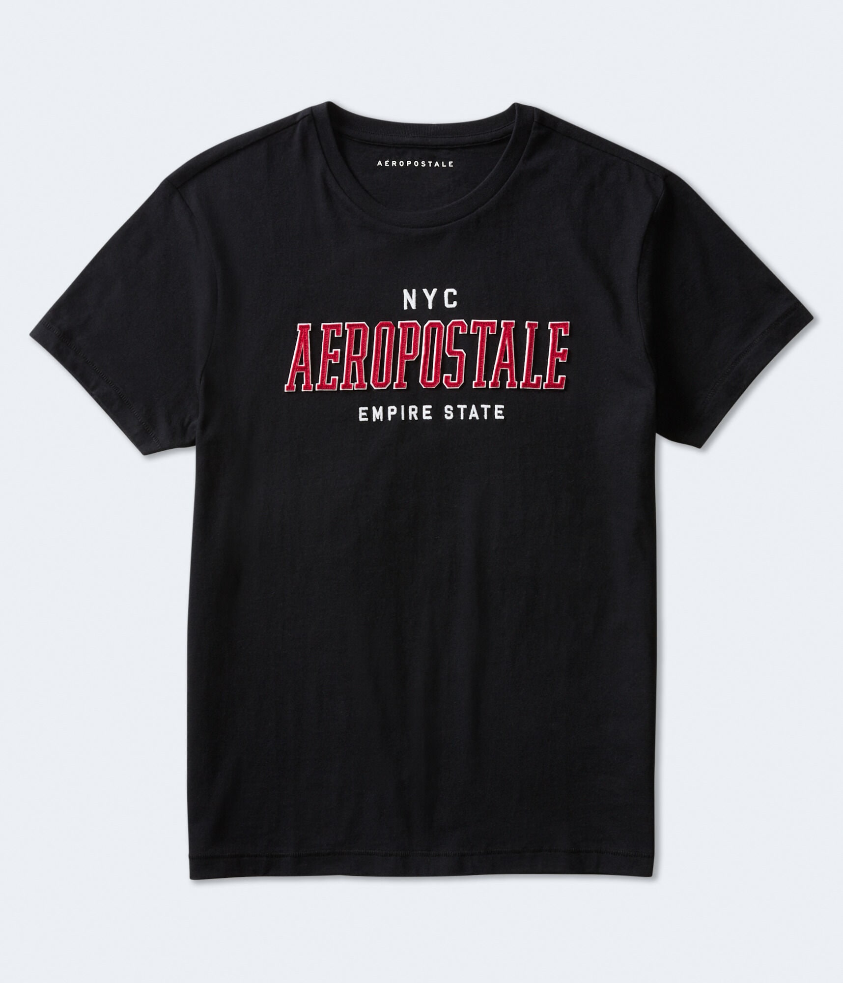 Aeropostale Empire State Appliqué Graphic Tee