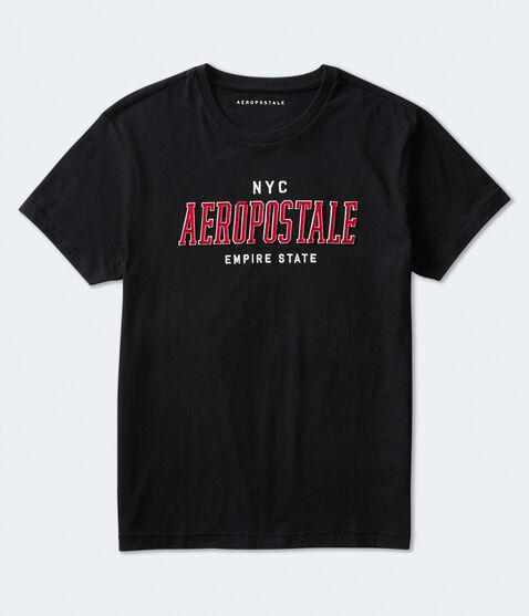 Aeropostale Empire State Appliqué Graphic Tee Aeropostale Empire State Appliqué Graphic Tee