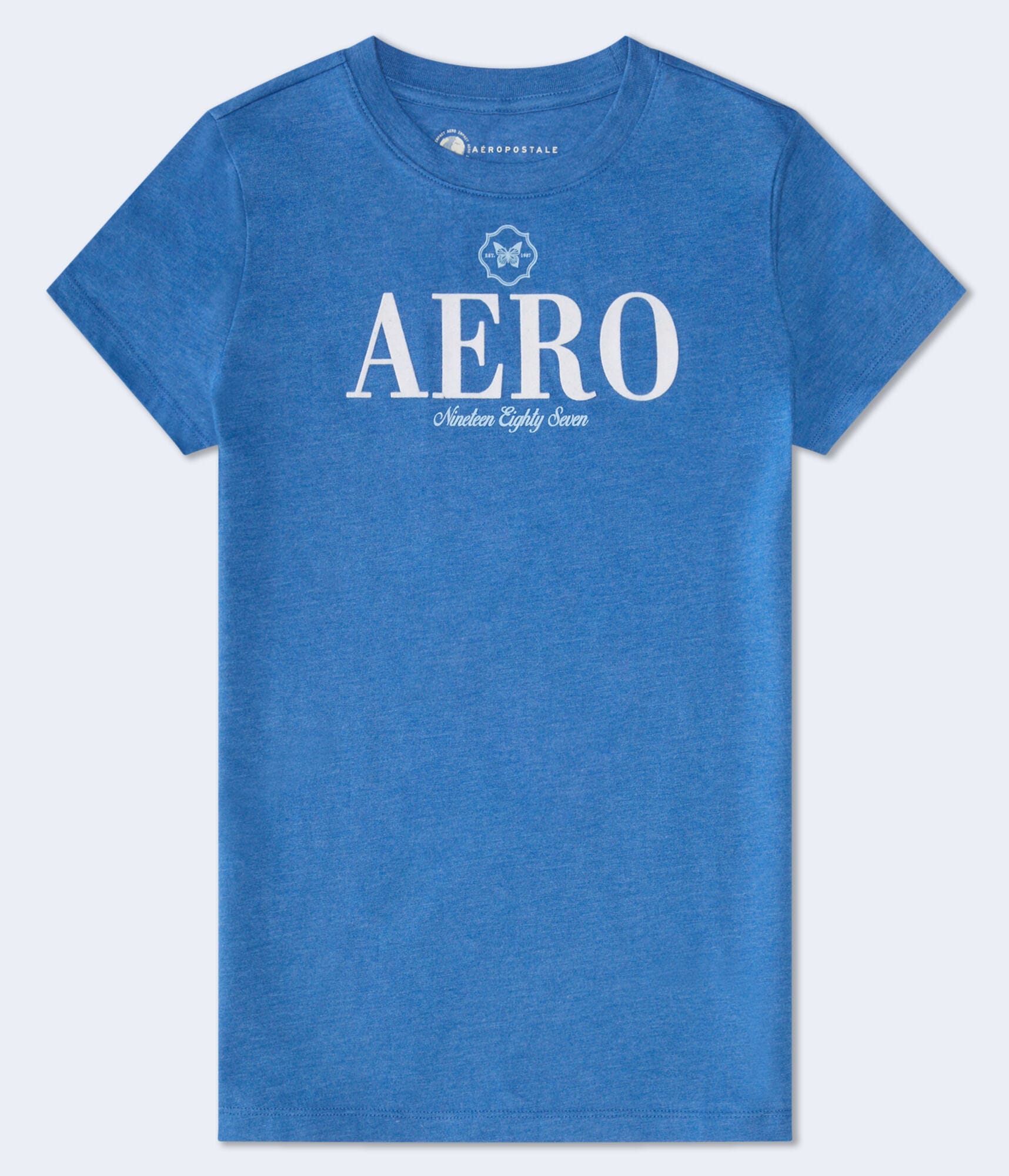 Aero Butterfly Flocked Graphic Tee