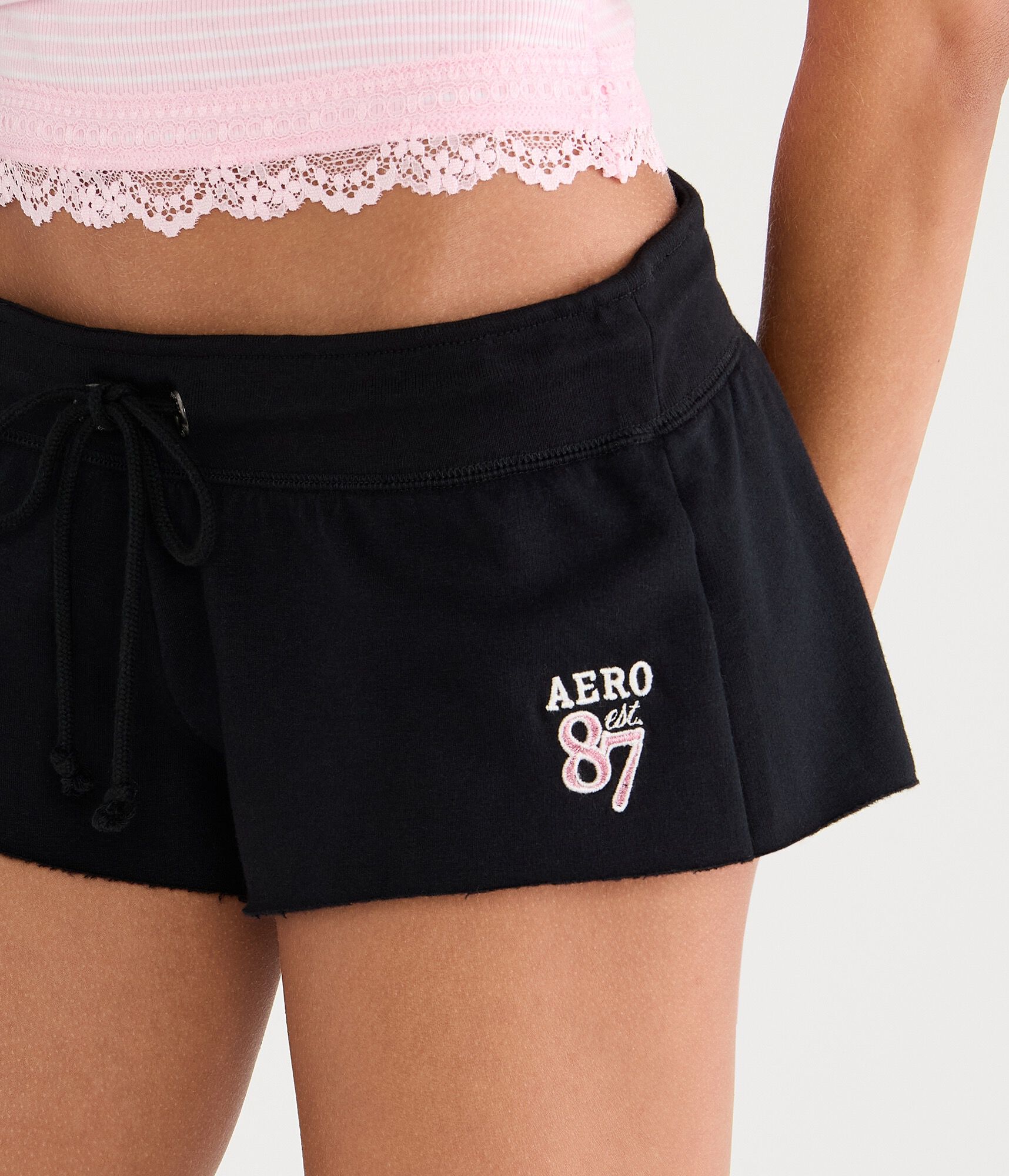 Aero 87 Heritage Low-Rise Fleece Shorts