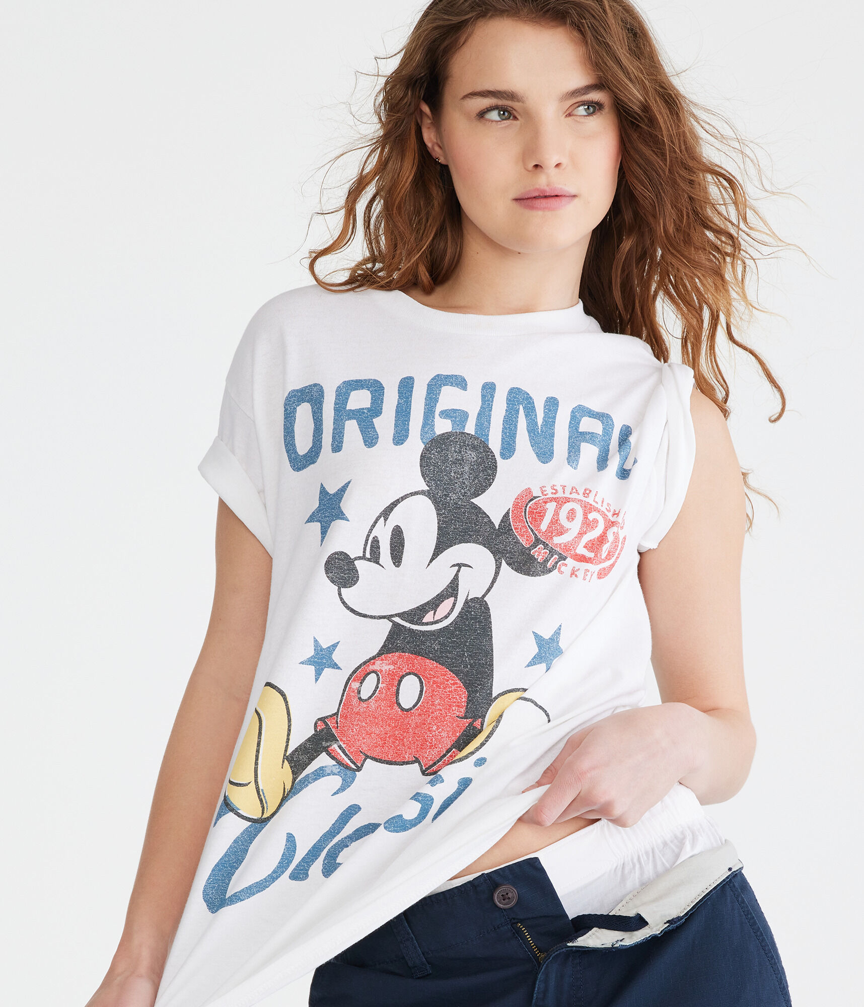 Mickey Mouse Boyfriend Graphic Tee